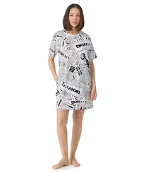 Dkny Women's Short-Sleeve Pull-On Sleepshirt