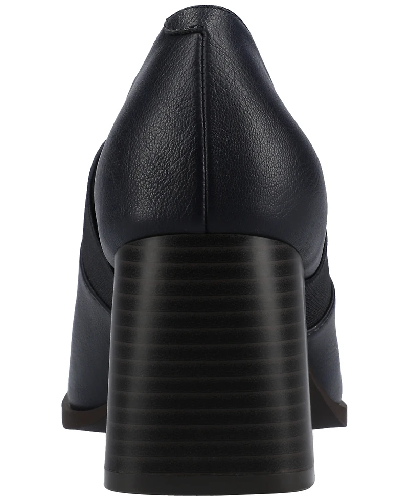Journee Collection Women's Maeve Medium Square Toe Dress Booties