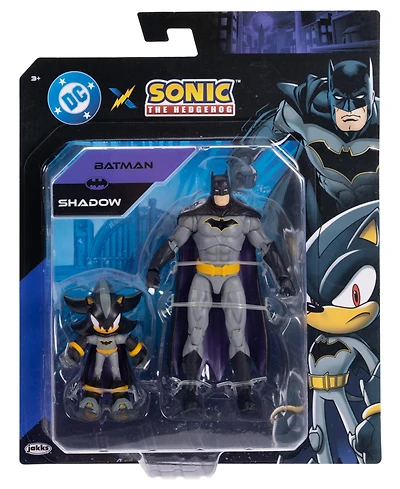 Sonic The Hedgehog Shadow and Batman Action Figures