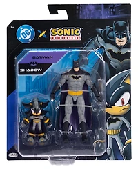 Sonic The Hedgehog Shadow and Batman Action Figures