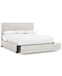 Morgan Queen Upholstered Storage Bed
