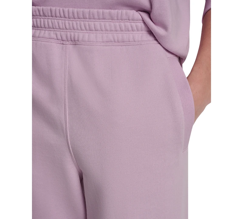 Dkny Sport Women's 1989 Rhinestone Logo High-Rise Relaxed Joggers