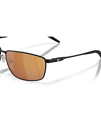 Costa Del Mar Men's Turret Polarized Sunglasses, 6S6009