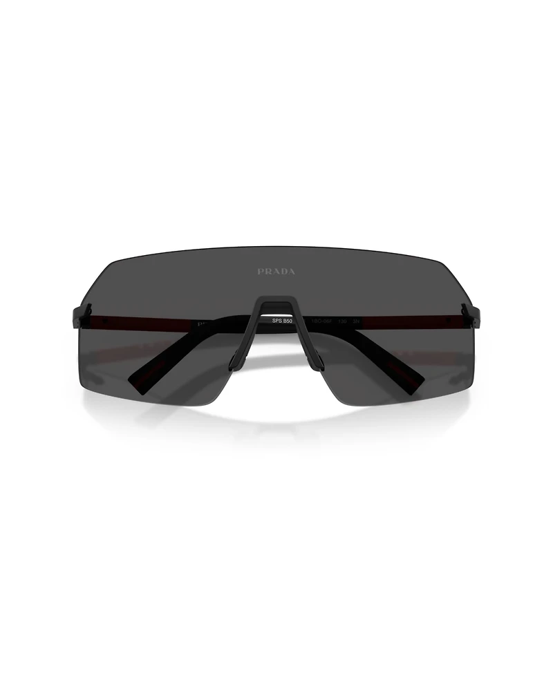 Prada Linea Rossa Men's Geometric Sunglasses, Ps B50S