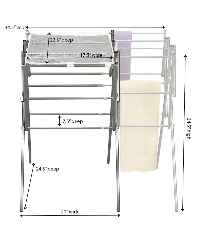 Household Essentials Clothes Drying Rack