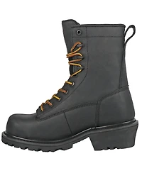 Hoss Boot Company Men's Cross-Cut Logger Composite-Toe Work Boots