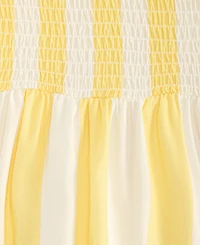 Grayson Threads Kids, The Label Girls' S-xl Striped Smocked Skirt