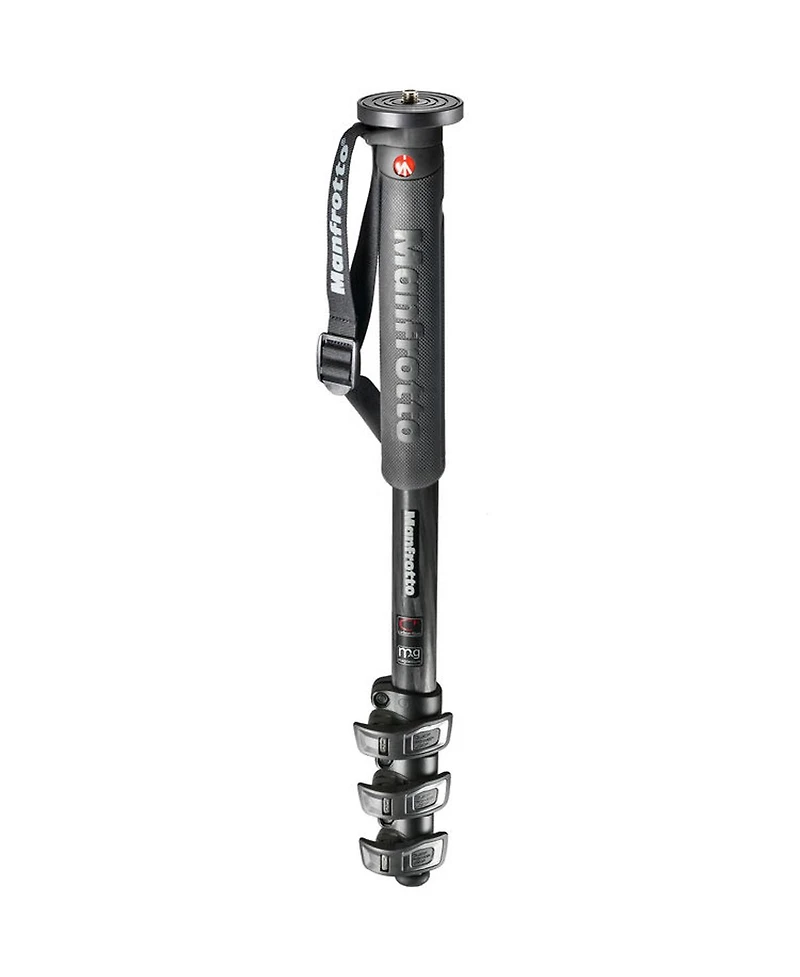 Manfrotto Xpro Monopod+ 4-Section Carbon Fiber Photo Monopod