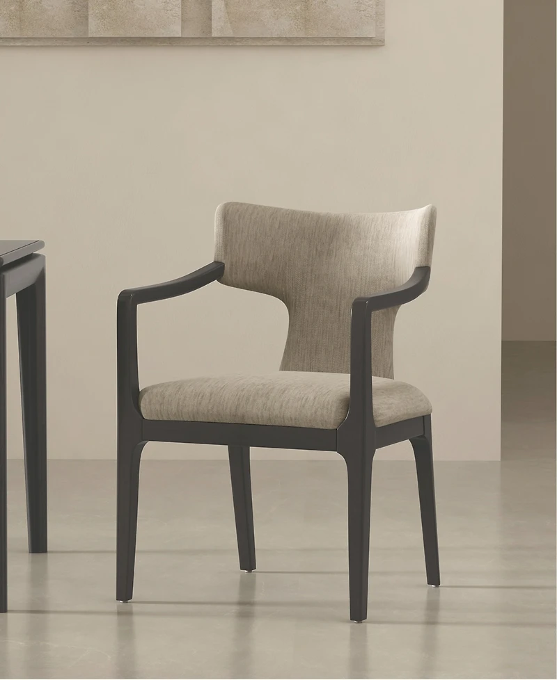 Eloria 33.5" Chenille Upholstered Dining Side Chair