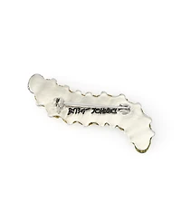 Betsey Johnson Green Hothouse Bloom Worm Brooch