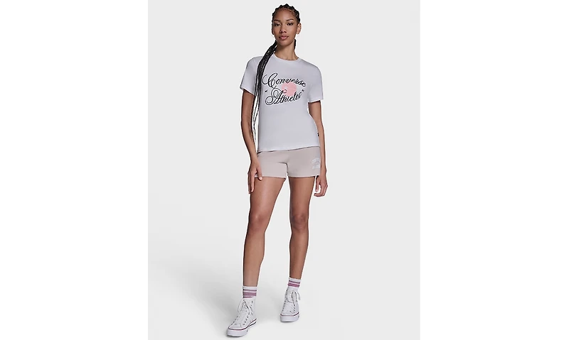 Converse Women's Athletics Script T-Shirt