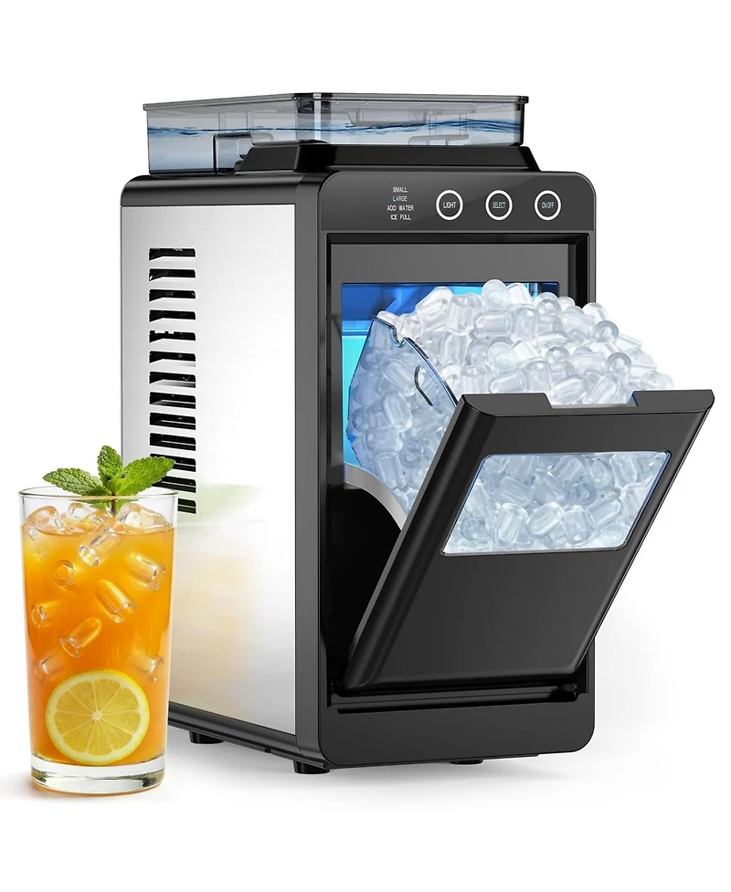 Cowsar Countertop Ice Maker, 26 lbs/24H Self-Cleaning