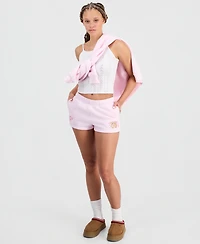 The Happy Camp3r Juniors' Travel Together Pull-On Fleece Shorts