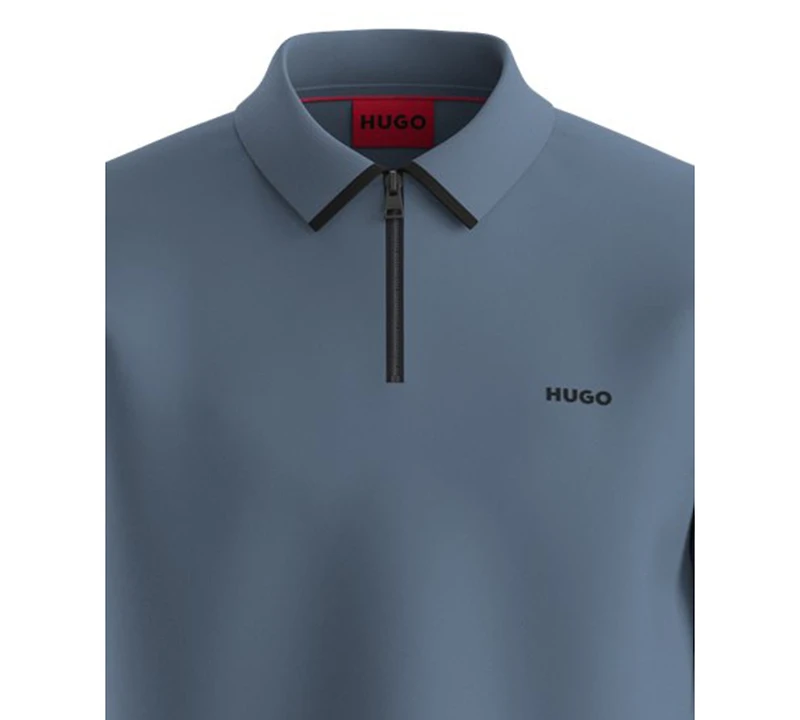 Hugo Boss Men's Dalomino Quarter-Zip Polo Shirt