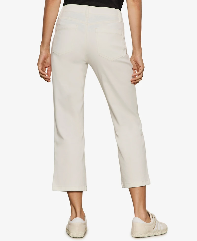 Sanctuary Petite Retreat Cropped Wide Leg Pants