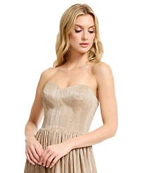 Dress the Population Women's Audrina Strapless Ball Gown