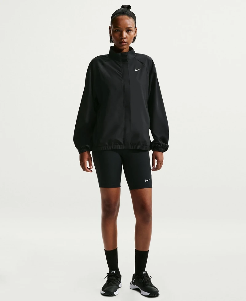 Nike Women's One High-Waisted Side-Pocket 8" Bike Shorts