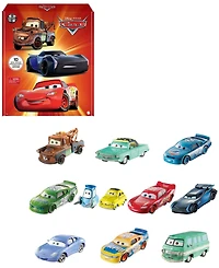 Cars Disney and Pixar Cars Mini Racers Die-Cast Vehicles Set