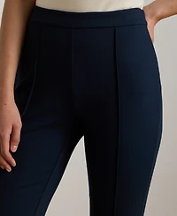 Lauren Ralph Petite Coulson Twill Flare Ankle Pants