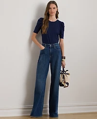 Lauren Ralph Petite Crewneck Top