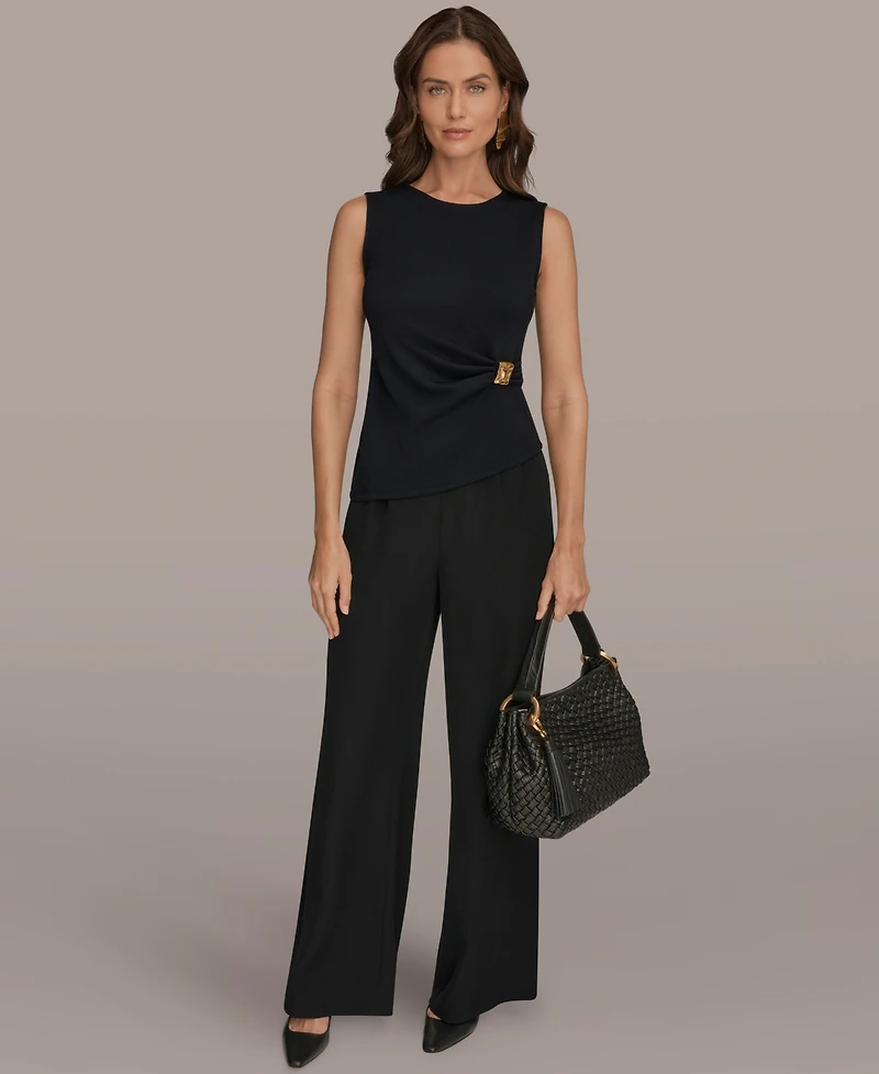 Donna Karan New York Women's Crewneck Top