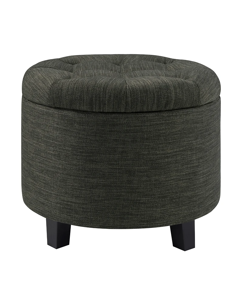 Convenience Concepts Designs4Comfort Round Ottoman