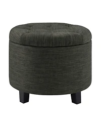 Convenience Concepts Designs4Comfort Round Ottoman
