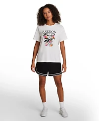 Reebok Women's Basketball Hoop Graphic T-Shirt