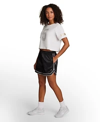 Reebok Women's Faceted Taping Basketball Shorts