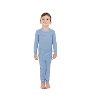 Motette Baby Boys Cobalt Stripe Pajama Set