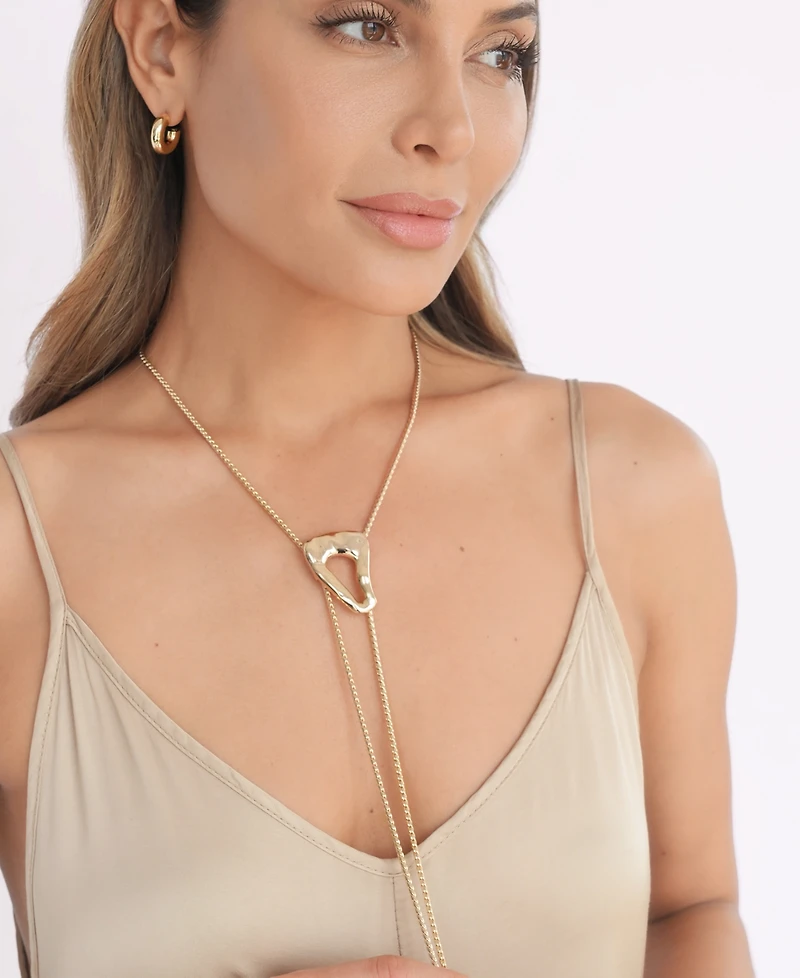 Ettika Molten Muse Bolo Necklace