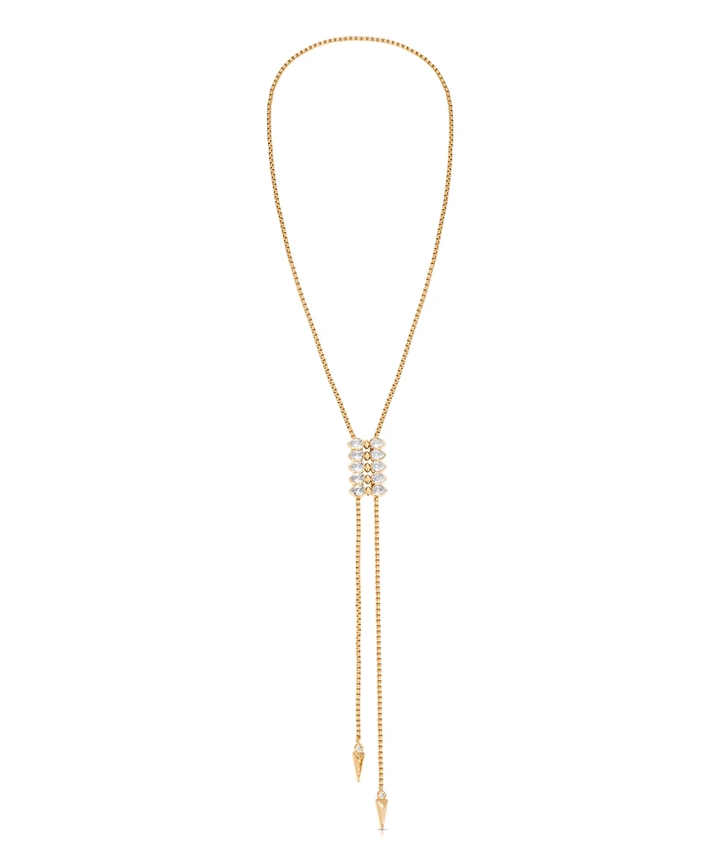 Ettika Crystalized Bolo Necklace