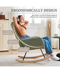 gaomon Nursery Glider Rocking Chair