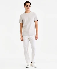 Alfani Men's Short-Sleeve Textured Mercerized T-Shirt, Macy's Exclusive