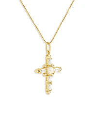 Giani Bernini Gold Plated Cross Pendant Necklace