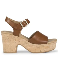 Baretraps Women's Tamie Round Toe Wedge Sandals