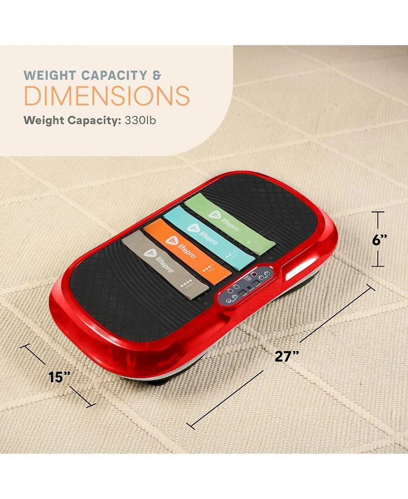 Lifepro Waver Vibration Plate – Full Body Workout Machine for Muscle Toning, Fat Loss & Fitness Training