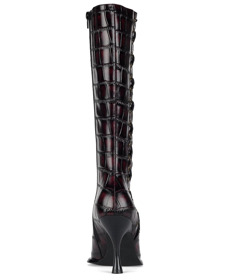 Jeffrey Campbell Women's Stunna Knee-High Dress Boots