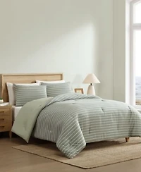 Nautica Park Stripe Printed Comforter Sets