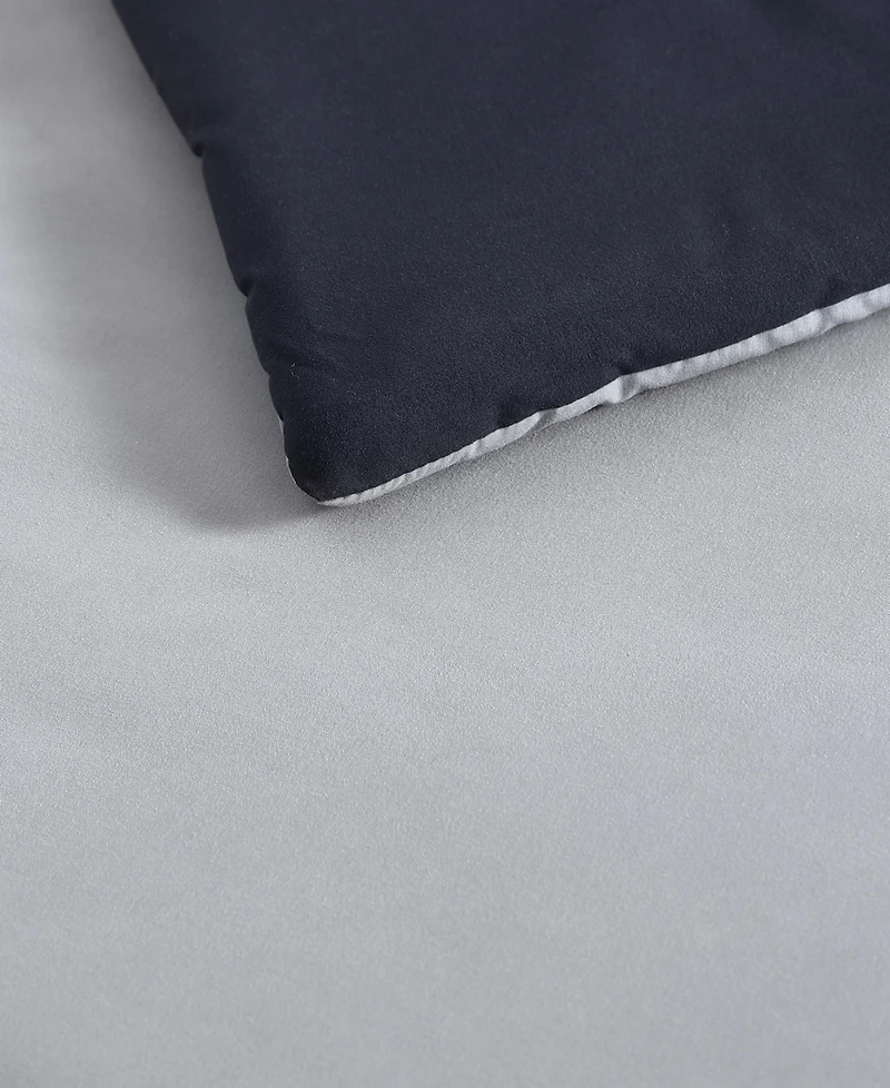 Nautica Hayes Solid Reversible 5-Pc. Comforter Set, Twin/ Twin Xl