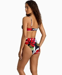 Lauren Ralph Women's Banded Modern High-Waist Swim Bottoms
