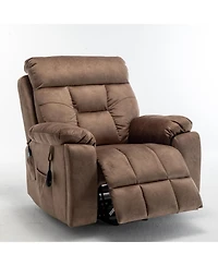 Boyel Living Recliners Lift Chair with Hidden Cup Holder Relax Sofa Power Electric Reclining for Elderly