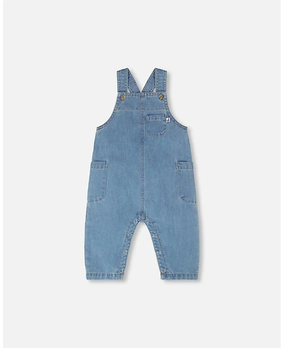 Deux par Baby Boys Chambray Overall