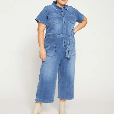 Universal Standard Plus Size Denim Jumpsuit