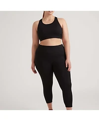 Universal Standard Women's Plus Next-to-Naked Racerback Sports Bra