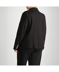 Universal Standard Plus 4 Pocket Ponte Blazer