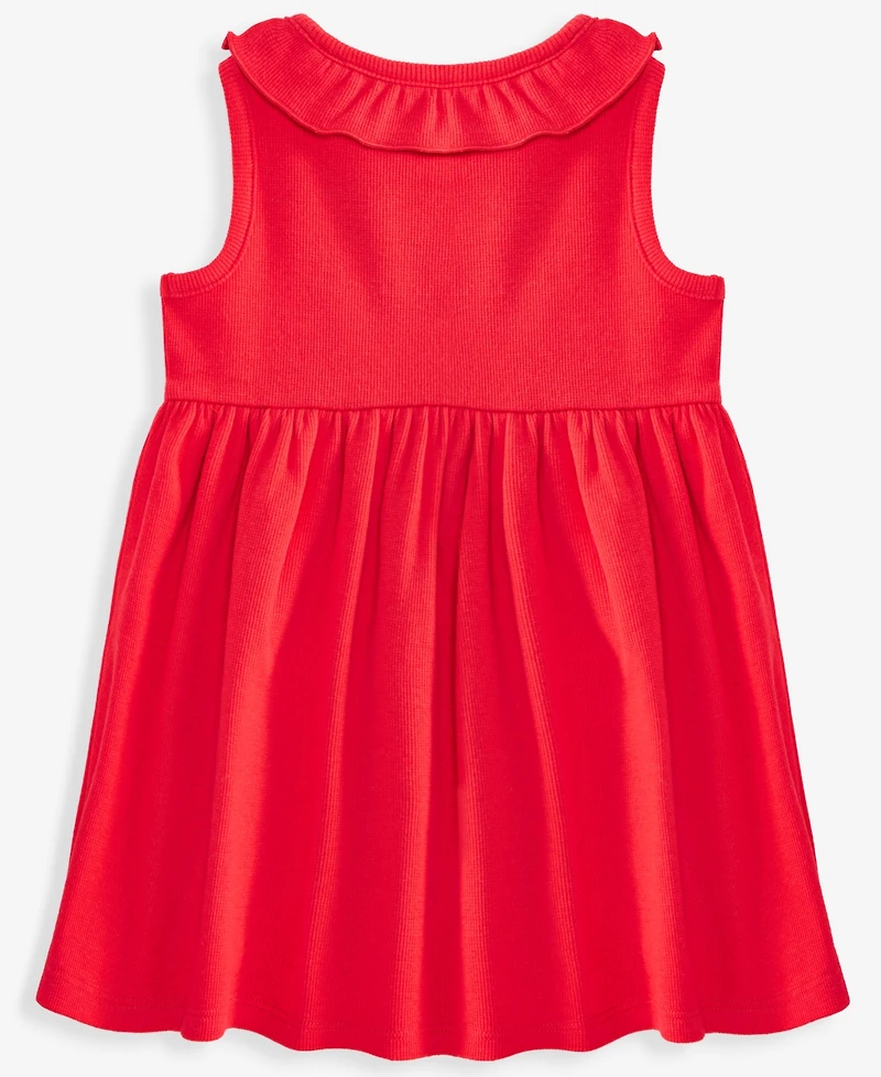 First Impressions Baby Girls' 0M-24M Ditsy Heart Embroidered Dress, Macy's Exclusive