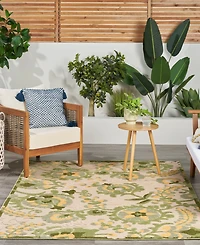 Nourison Home Aloha ALH17 3'6"x5'6" Area Rug