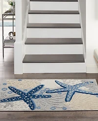 Nourison Home Aloha ALH24 2'8" x 4' Outdoor Area Rug