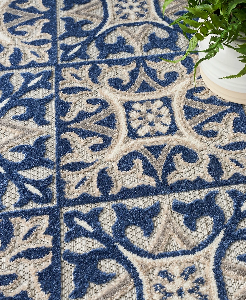 Nourison Home Aloha ALH34 5'3"x7'5" Area Rug